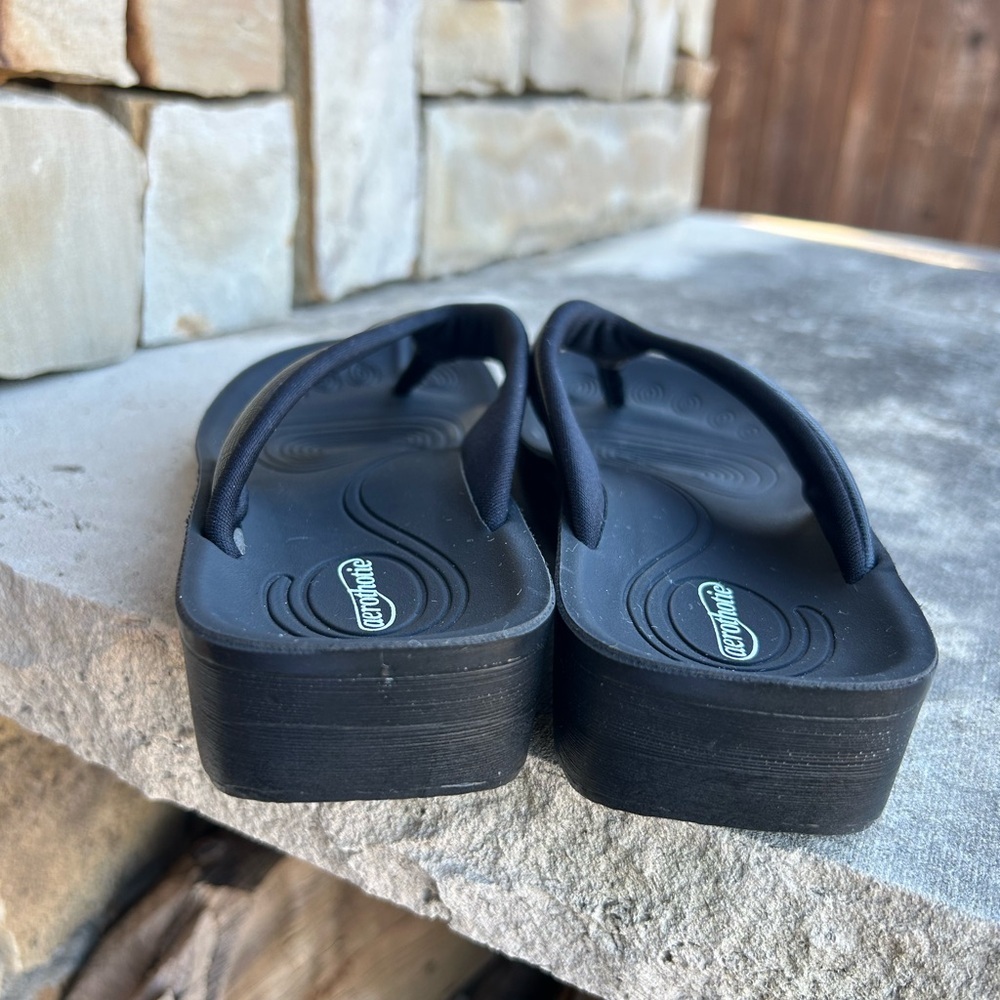 Aerothotic Fallon Arch Support Flip Flops Orthopedic Lightweight Sandal Sz-36  E - Picture 4 of 13